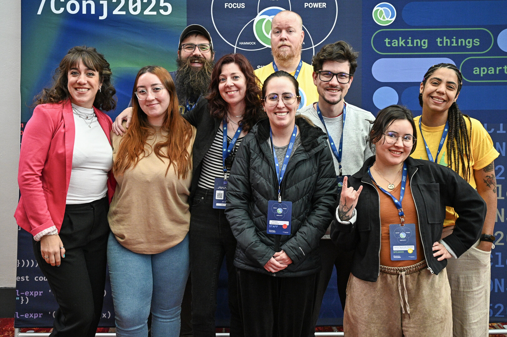 Some Datomic team members at Conj